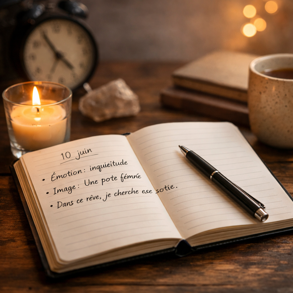 Carnet de rêves : noter ses rêves pour commencer l’interprétation des rêves